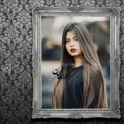تابلو فرش چهره - بافت تابلو فرش از روی عکس - فرش تصویری - فرش صورت - تابلو فرش ماشینی - فرش چهره - هدیه ویژه و خاص قاب چوبی تمام دست ساز تابلو فرش پرژیراگ