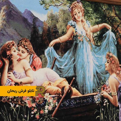 تابلو فرش | تابلو فرش ماشینی | تابلو فرش مرکب عشاق