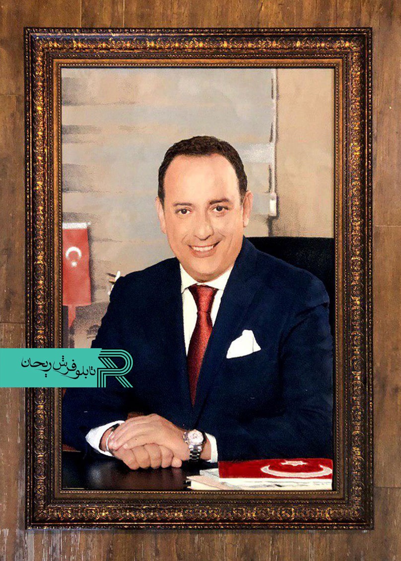 تابلو فرشسفارشی بافت کریستال سفارش مقامات ترکیه