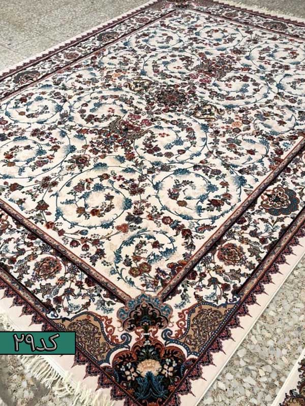 فرش ماشینی ۷۰۰ شانه تراکم ۲۵۵۰ | فرش ماشینی | فرش ماشینی ۸ رنگ | فرش کاشان