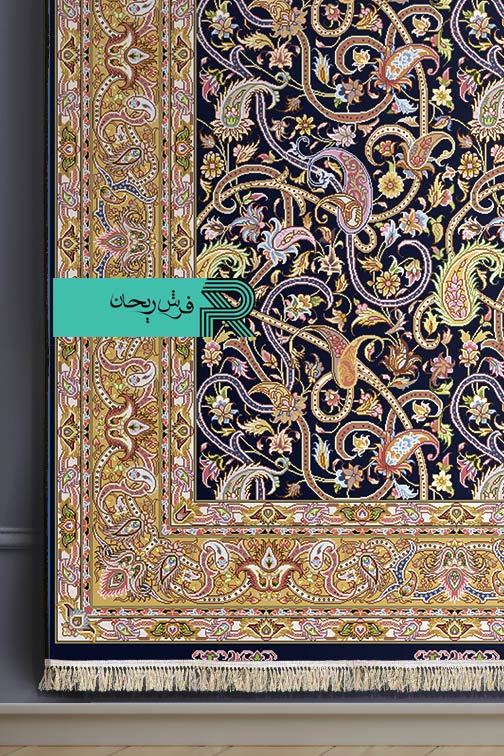 قالیچه با طرح سنتی نقشه اسلیمی - Image 10