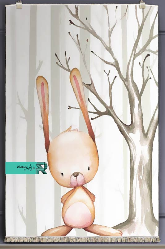 Long ear | Long-eared rabbit | Rabbit design carpet Anti-allergy machine carpet