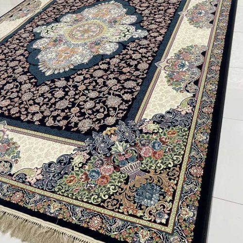 قیمت و خرید فرش ماشینی ۶ متری ۷۰۰ شانه اکریلیک کد 7619