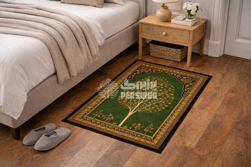 پادری ماشینی طرح هزارشکوفه سبز