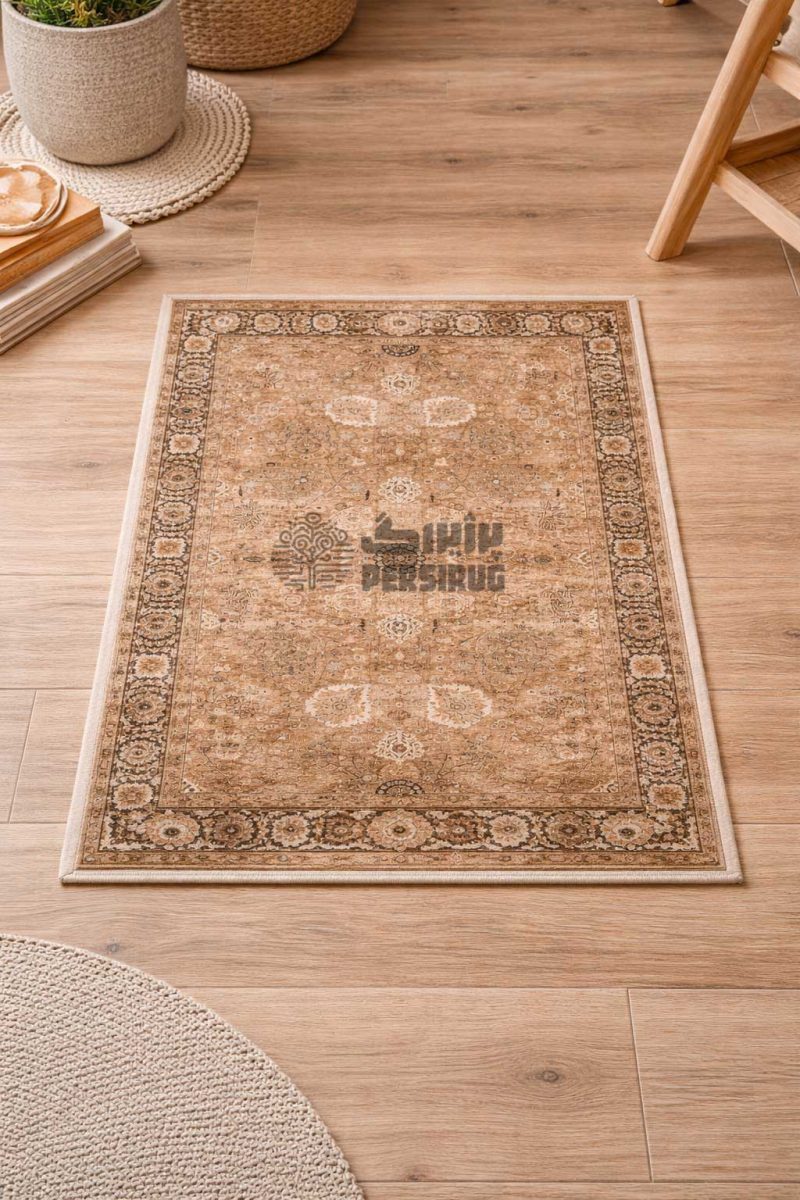 پادری وینتیج قهوه ای طرح بی بری