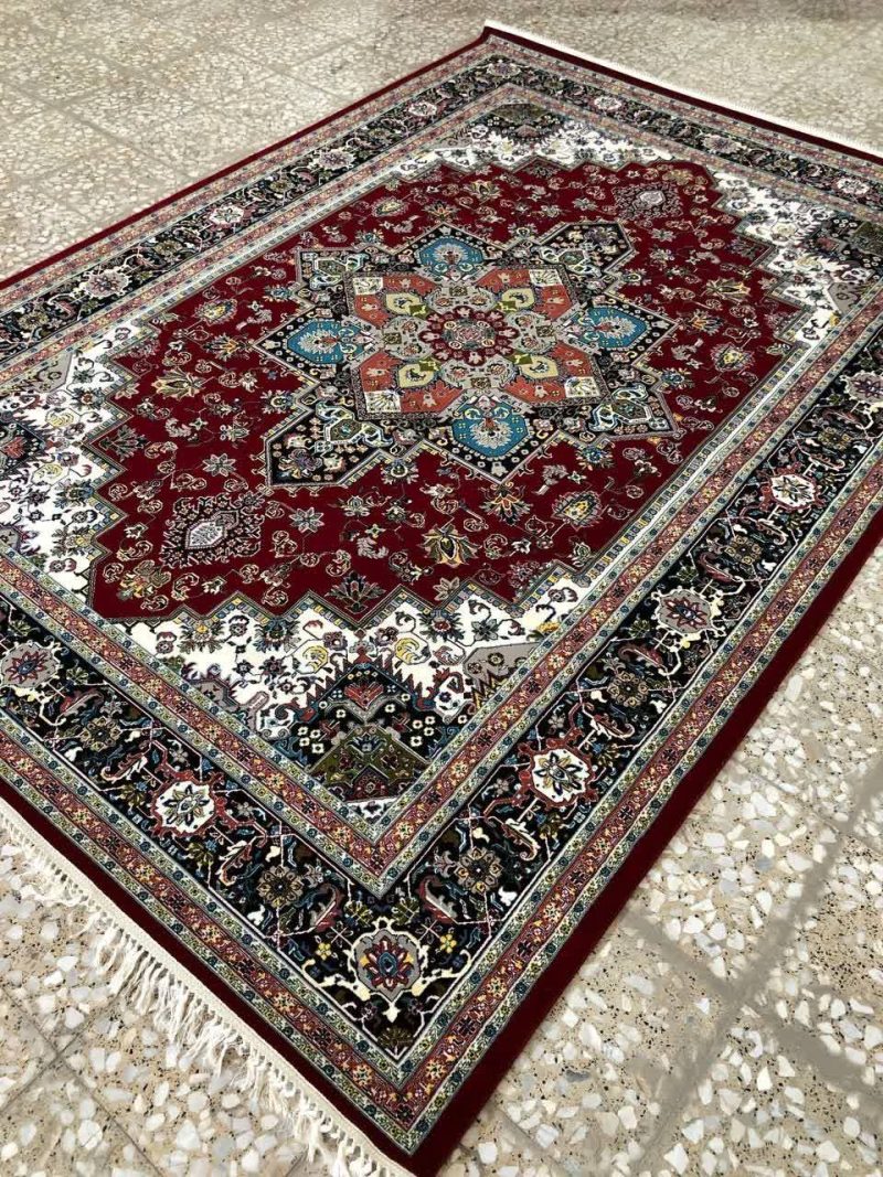 فرش ماشینی ۷۰۰ شانه الیاف تاپس کد 7T14