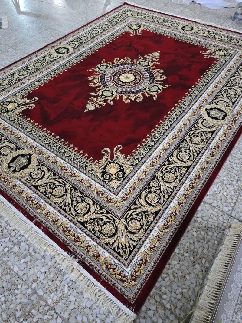 فرش ماشینی ۵۰۰ شانه الیاف ورژن کد 5VE17