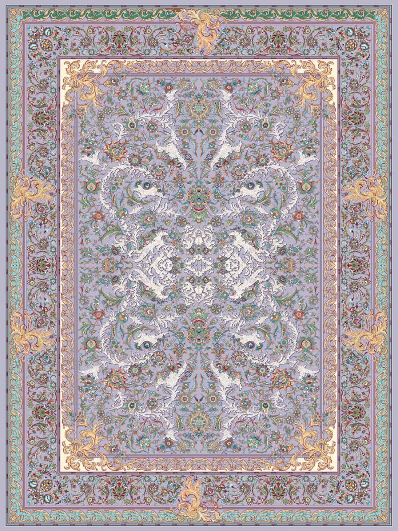 رومیزی ، سفره و روفرشی  طرح افشان افرنگ