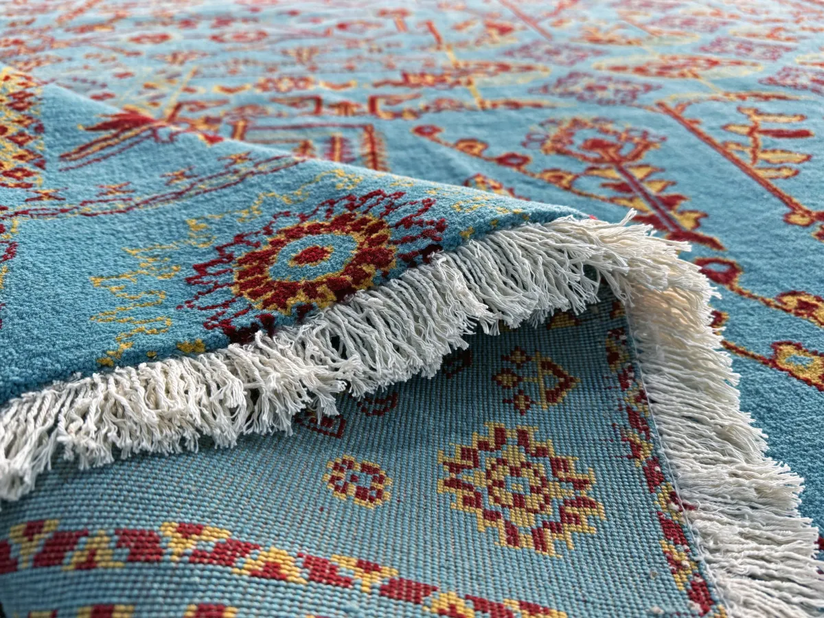 فرش ماشینی پشم طبیعی کد 0147 - Image 3