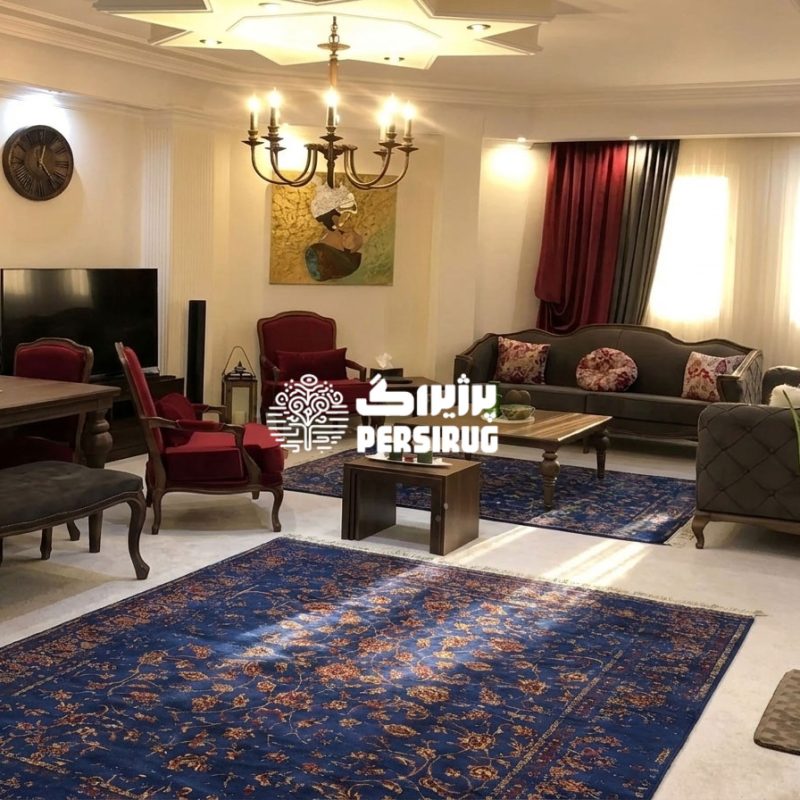 فرش ماشینی پشم طبیعی کد 0004