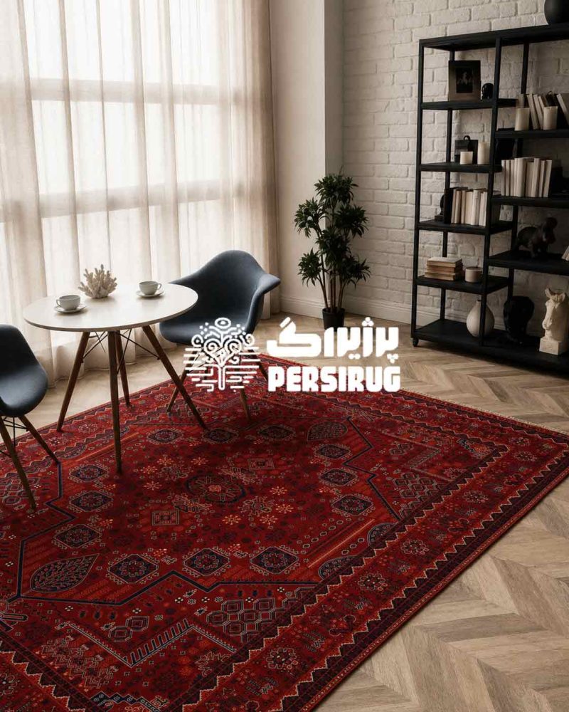 فرشینه شیروان سرخ