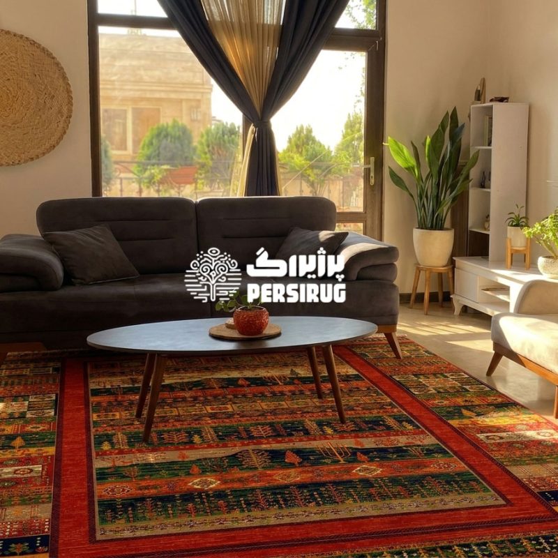 فرش ماشینی طرح کادوس