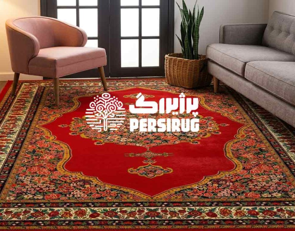 فرش ماشینی گلشن سرا با کیفیت و اصالت؛ پرژیراگ کارپت