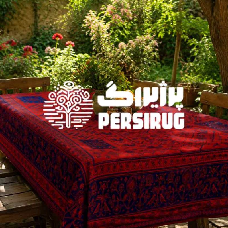 ر طرح (Le Rubis Royal) با ترکیب رنگ قرمز لاکی و سرمه‌ای به خانه شما حس گرما و اصالت میبخشد